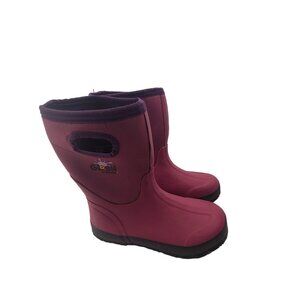 Glosh by Bogs Kids Rain Boots Pink Size 3 Youth